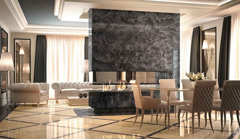 Travertine stone destruction factors