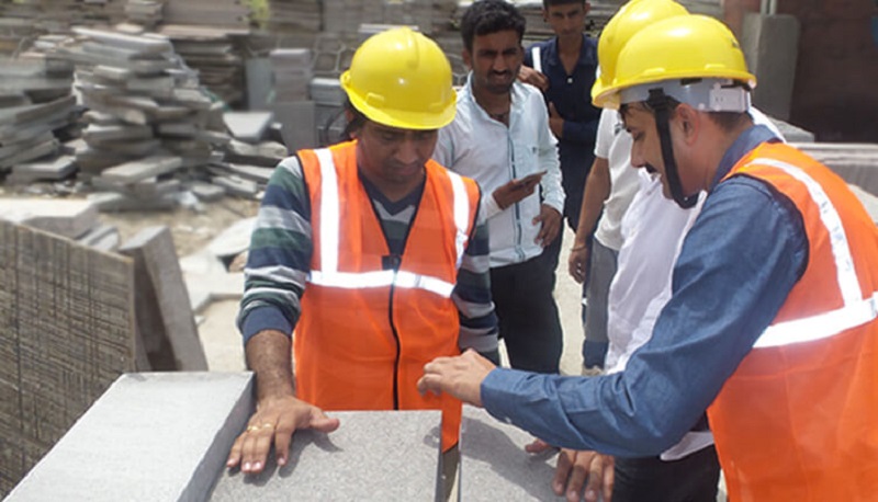 Construction stone processing