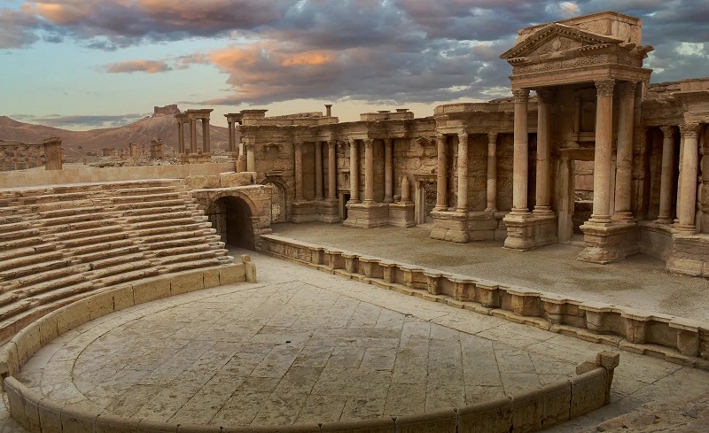 Roman facade