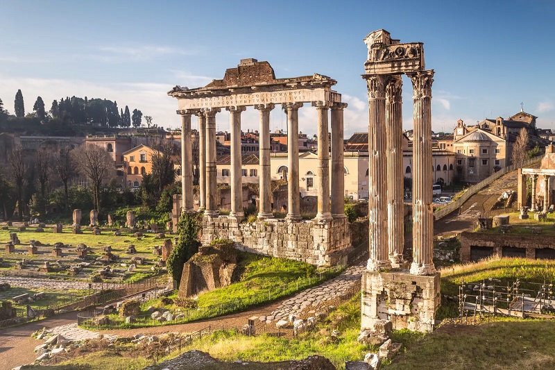 Roman facade