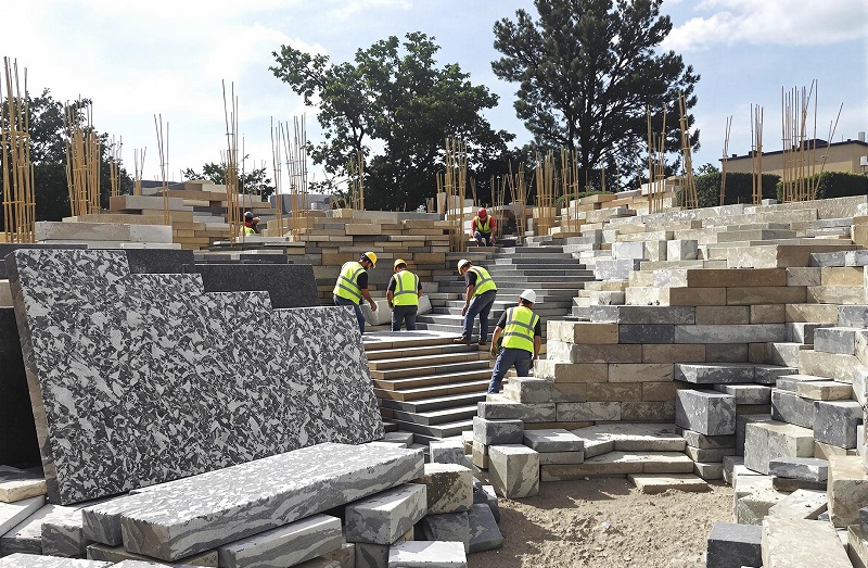 Building stone for tropical regions
