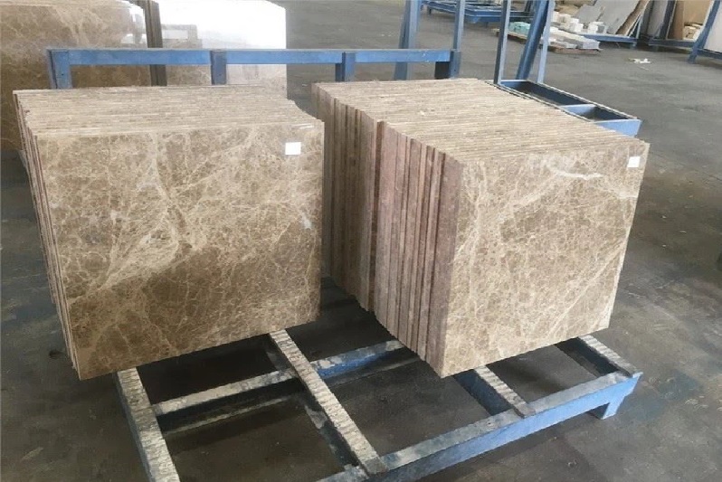 The thickness of the rock