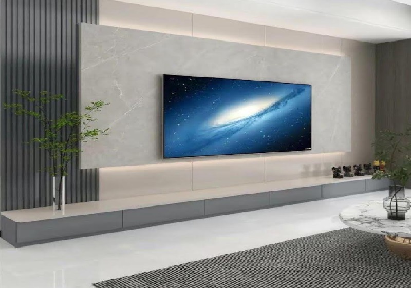 Stone TV Wall